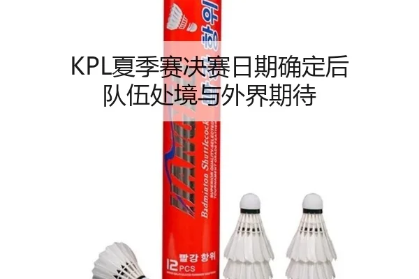 KPL夏季赛决赛日期确定后 队伍处境与外界期待